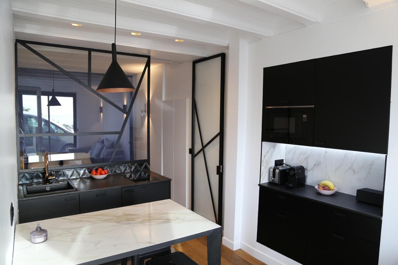 Appartement Face Mer Avec Terrasse Et Parking Trouville-sur-Mer Ngoại thất bức ảnh